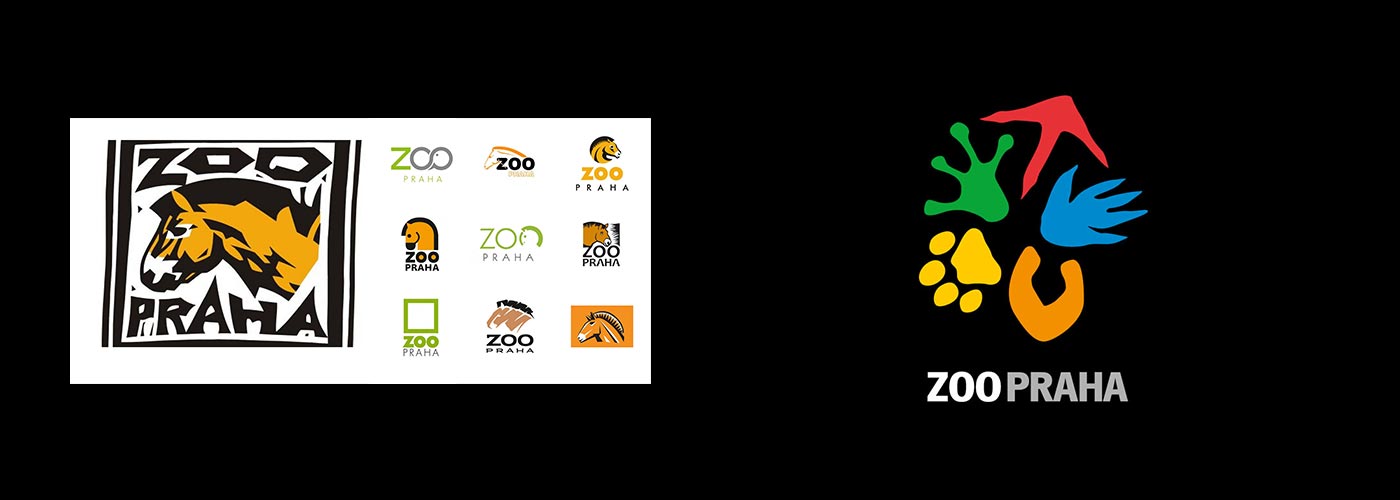 動(dòng)物園舊logo、新logo及競稿成果展示