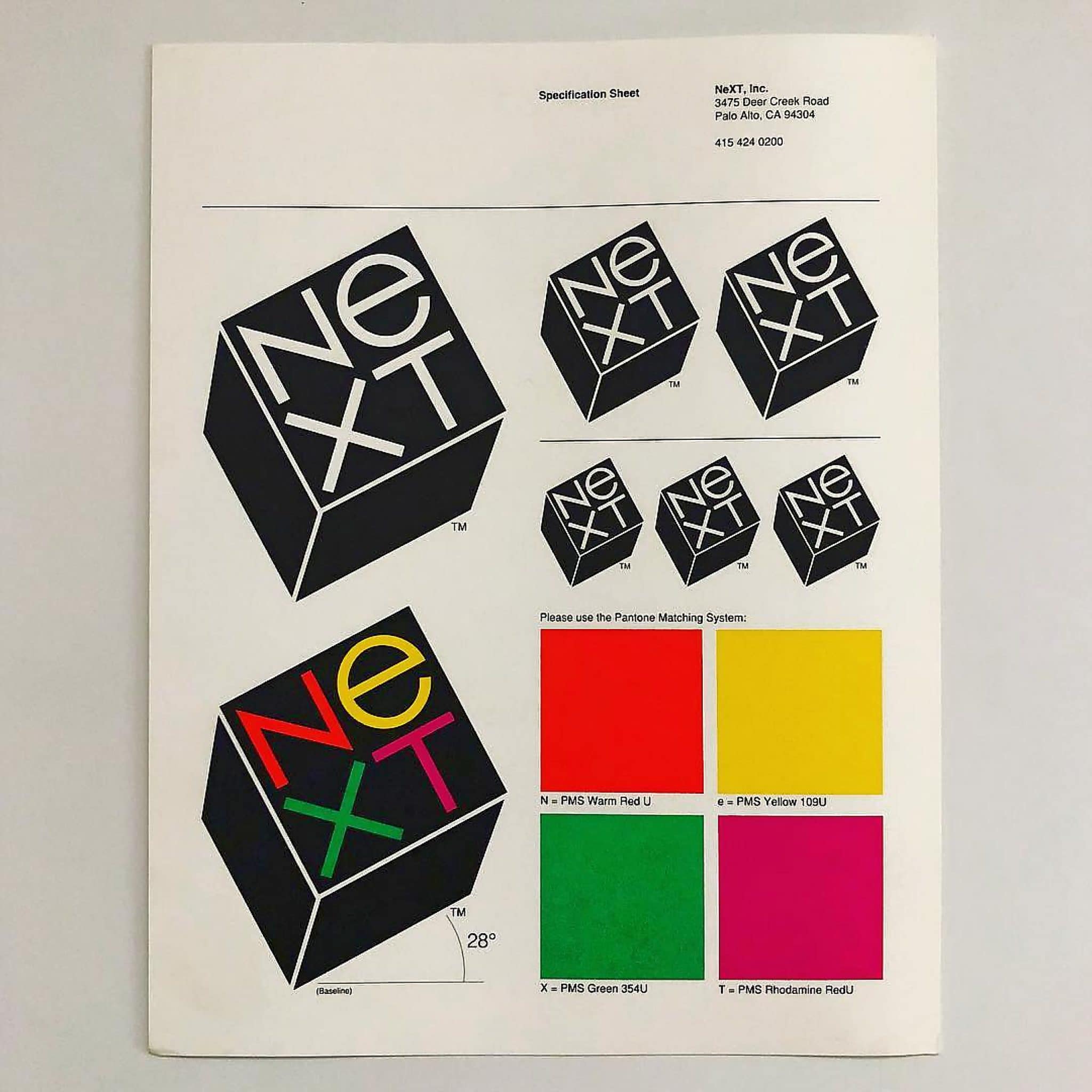 NeXT標(biāo)志規(guī)格表