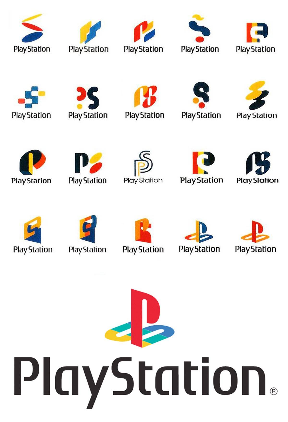 PS1標(biāo)志概念