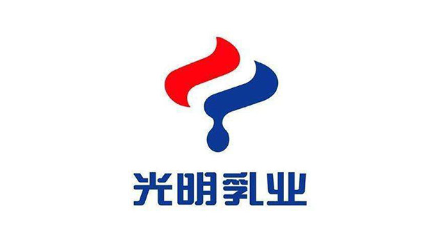 光明乳業(yè)食品飲料品牌logo設計