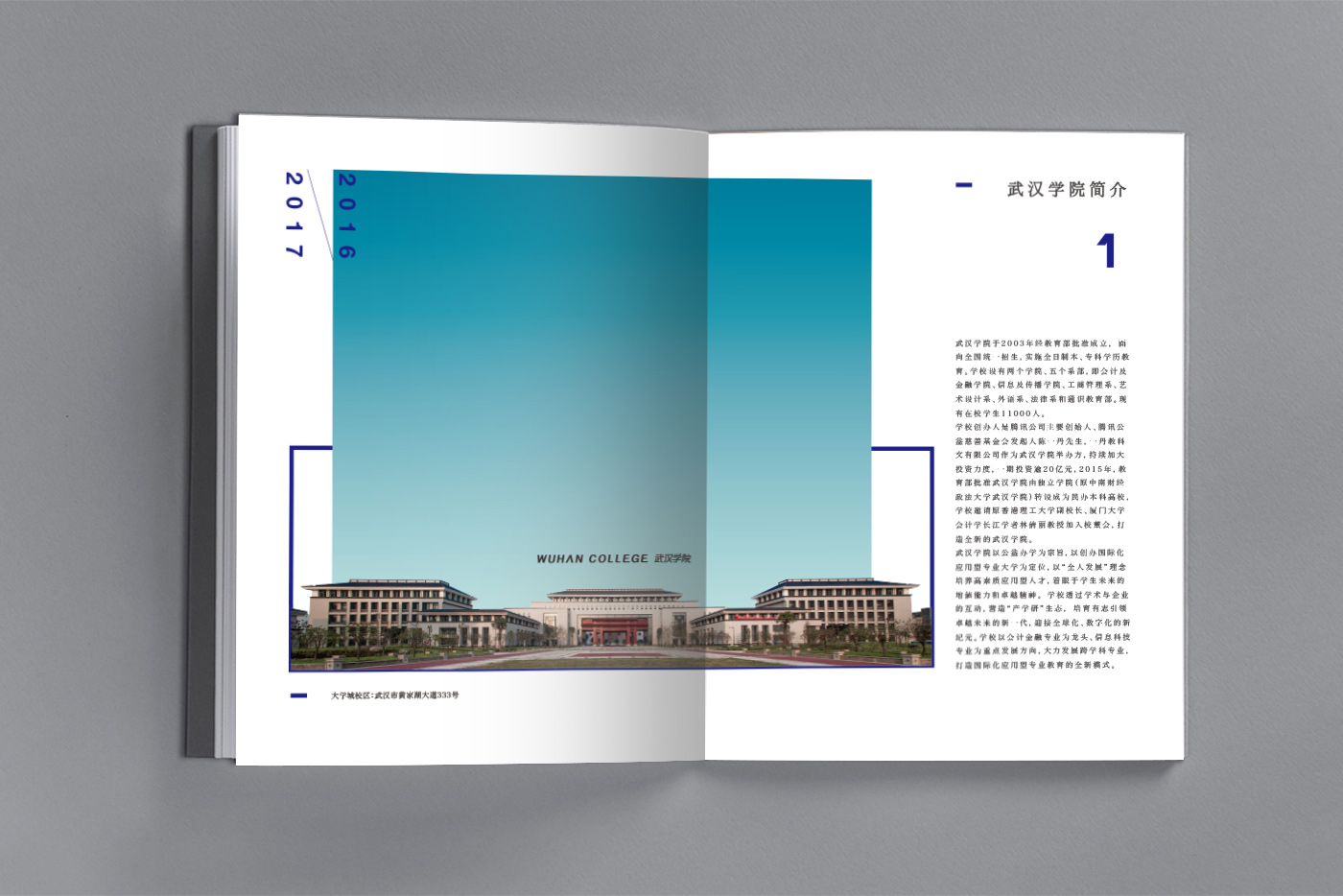 武漢學(xué)院畫(huà)冊(cè)設(shè)計(jì)_簡(jiǎn)介