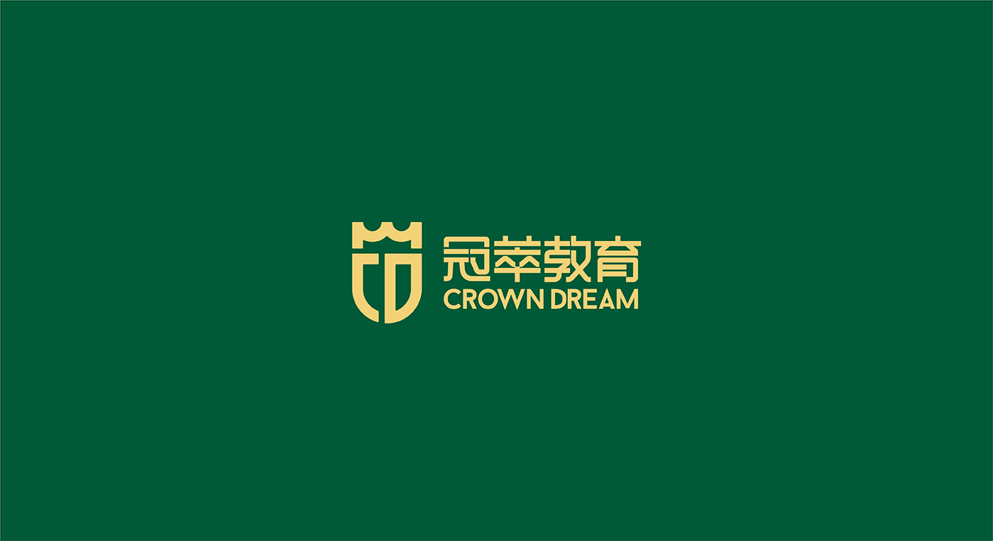 冠萃教育logo設(shè)計